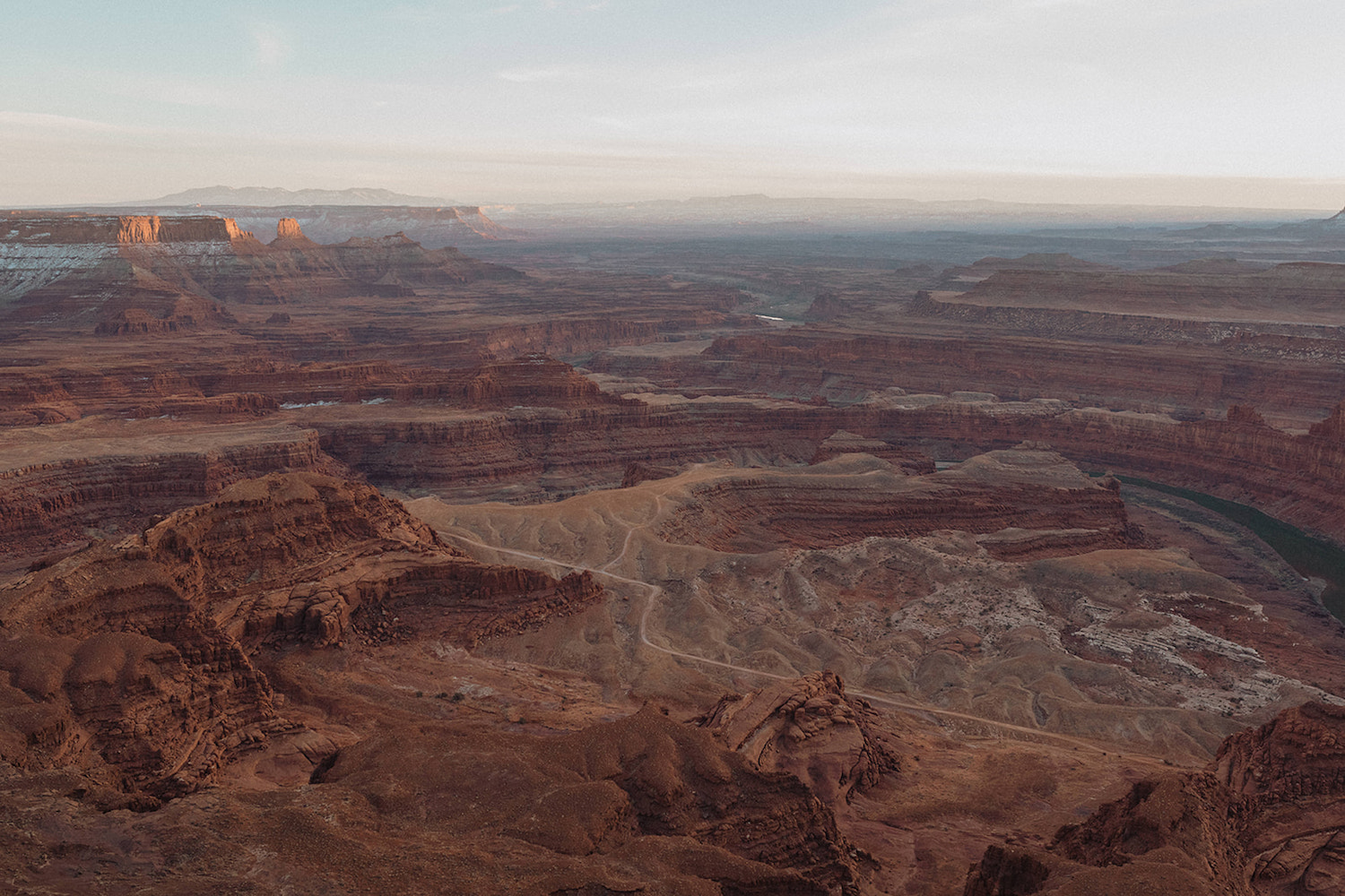 An image of the valleys of Dead Horse, an epic Utah elopement location photographed by Alexa Ann Photography.