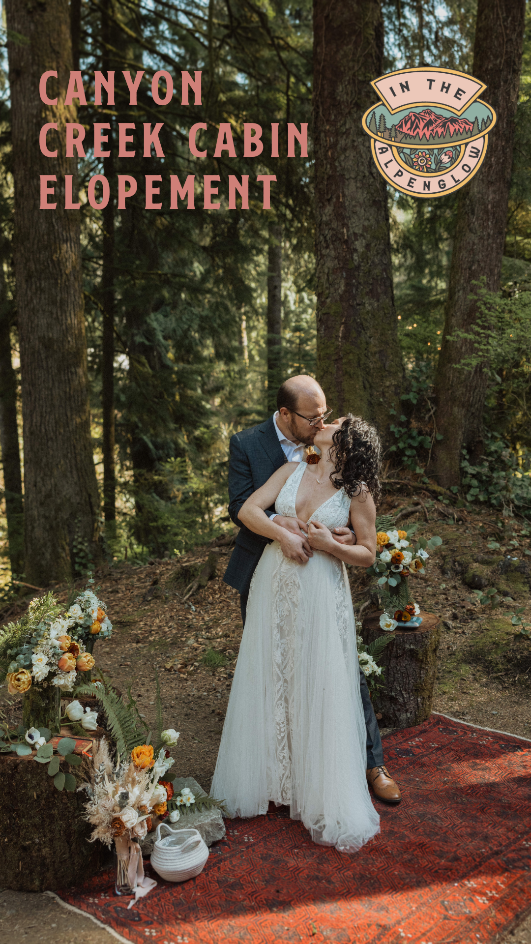 canyon creek cabin elopement